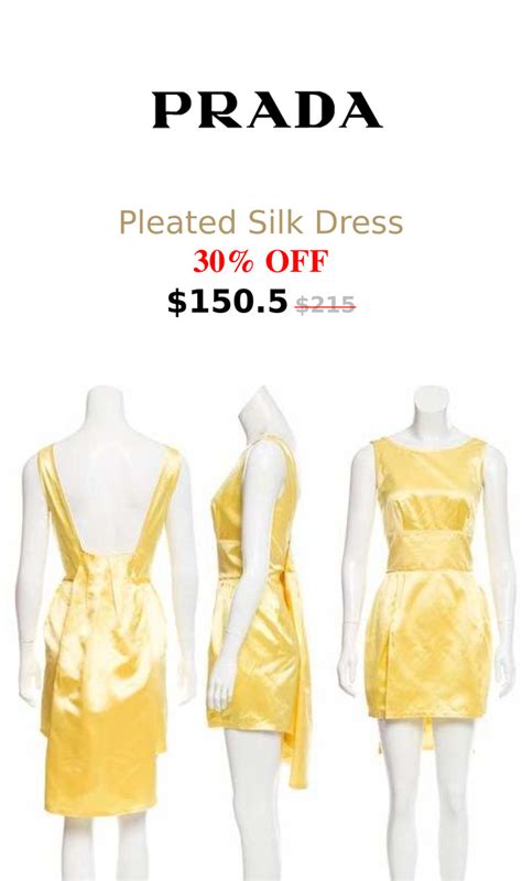 yellow prada dress|prada dresses online.